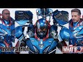 Unbox Step by Step Iron Patriot Avengers EndGame Hot Toys