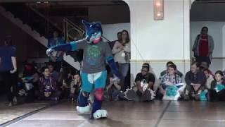 ANE 2018 Fursuit Dance Competition - 11 - Rahne