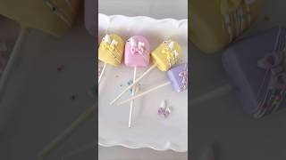Popsicle Easter Themed Cake Pops🐰💜