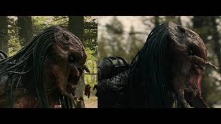 Feral Predator Practical vs CGI comparison