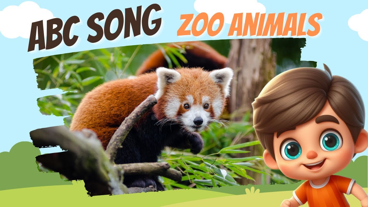 Abc Zoo Animals Song Kids Learn Alphabets Animals Youtube