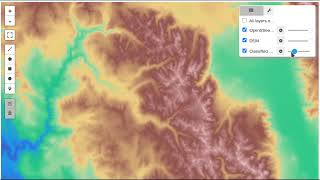Interactive visualization of in-memory raster (numpy array, xarray)