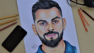 How To Draw Virat Kohli Easy Step By Step