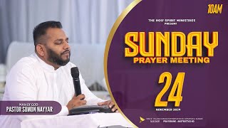 SUNDAY LIVE MEETING || 24-11-24