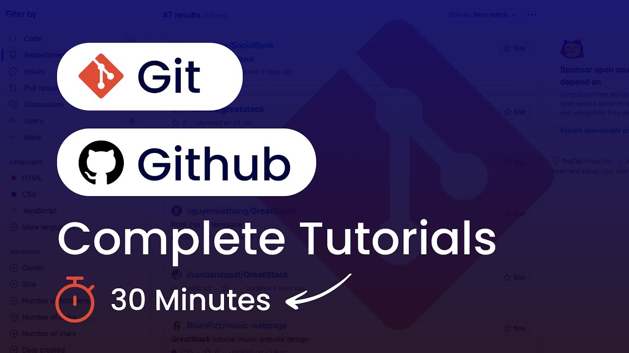 Git And Github Full Course Complete Git And Github Tutorial For
