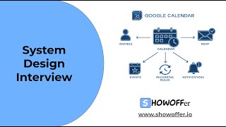 Design Google Calendar - Backend Step-by-Step Walkthrough