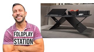 FoldPlay Magnetic Couch Entertaining Station