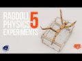 RagDoll Experiments 5 | Yet more physics fun in Cinema 4D