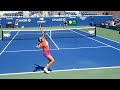 aryna sabalenka serve technique slow motion