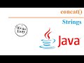 Java String concat() method