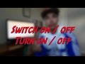 Switch on/off / Turn on/off - W2D6 - Daily Phrasal Verbs - Learn English online free video lessons