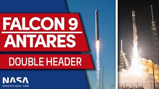 Falcon 9 & Antares Launch Doubleheader with NG-14 and GPS III-4 (UPDATE: Falcon scrubbed)