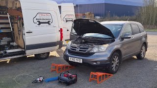 Honda CRV Blocked DPF Cleaning