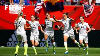 EVERY goal scored by the USA at the 2015 FIFA Women's World Cup