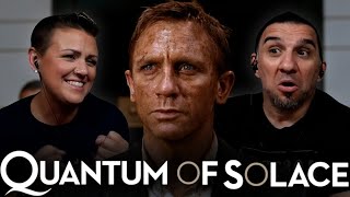 Quantum of Solace (2008) Movie REACTION | James Bond | First Time Watching