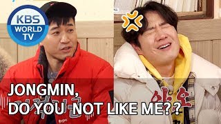 Junghoon : Jongmin, do you not like me?? [2 Days \u0026 1 Night Season 4/ENG/2020.02.09]