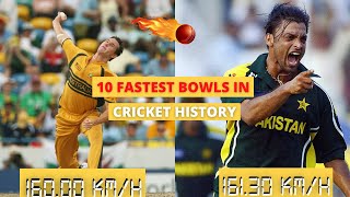 10 Fastest Bowls In Cricket History