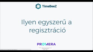 TimeBeeZ - Regisztráció, ilyen egyszerű