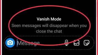 Instagram Message || What is Vanish Mode & Use This Features in Instagram