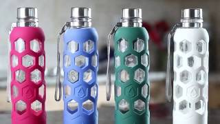 GoGlass Terra Glass Water Bottles - No Plastic!