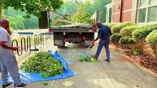 What can the CHCCS Landscaping Teams get done in two hours?