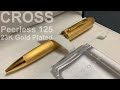 Cross Peerless 125 23K Gold Plated｜CROSSピアレス125 23金ゴールドプレート ボールペン