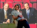 me playing air guitar to The Larry Sanders Show credits music