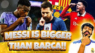 Messi is bigger than Barcelona !! Psg, Real Madrid Finally won, Manchester United fight | Divyansh