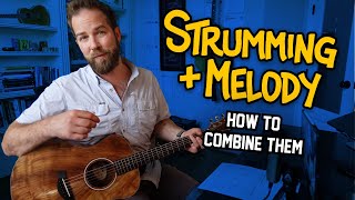 Adding a MELODY RIFF to strummed chords (Key of G)
