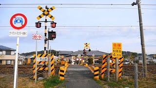 東海道線【№396】一里山踏切・通過・走行映像（六合駅⇔藤枝駅）静岡県藤枝市上青島（JR東海・鉄道・旅客・列車・電車）