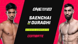 ONE FRIDAY FIGHTS 59 | EVENTO COMPLETO | Combate.globo