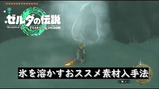 氷を溶かし破壊する炎武器の素材とおススメ収集地 【ゼルダの伝説ティアーズオブザキングダム】