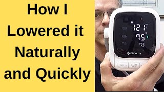 How I lowered my BLOOD PRESSURE naturally and QUICKLY