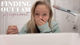 Live Pregnancy Test | Finding out I’m Pregnant Unexpectedly