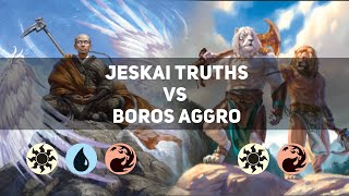 Jeskai Truths vs Boros Aggro | Platinum | MTG Historic