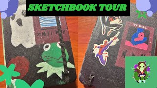 Sketchbook Tour #1, not my first sketchbook but the first tour.