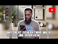 Different generations on a job interview #comedy #theclassiiics #funny #genz #genx #millennials