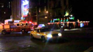 FDNY - Engine 54 - Emergency Run on 1/9/2011