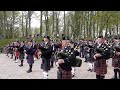 I See Mull and Shoals Of Herring performed by the Massed Highland Pipe Bands outside Dunrobin Castle