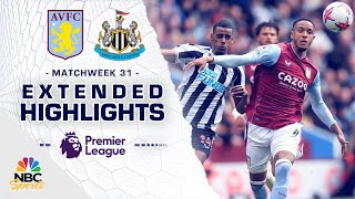 Aston Villa v. Newcastle United | PREMIER LEAGUE HIGHLIGHTS | 4/15/2023 | NBC Sports