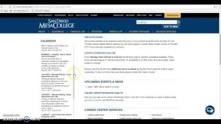 How to Register for Mesa Career Workshops?