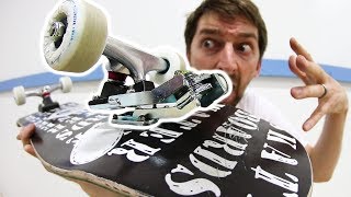 SUPER CRAZY SURF SKATEBOARD TRUCK MOUNT! | THE WATERBORNE SURF SKATEBOARD