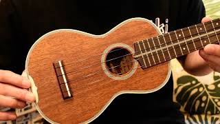 USED/Luna MV-3S Soprano @ukuleleshoptantan