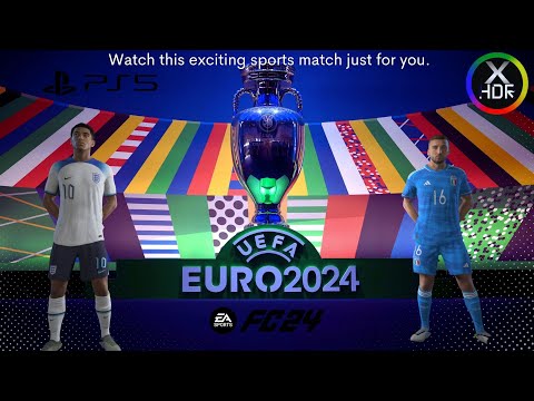 Ea Sports Fc 24: Clasificatorios Uefa Euro 2024 – Inglaterra vs. Italia – Ps5 4k60 Hdr 10 Cámara De Transmisión