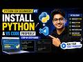 Python Installation Guide for Beginners | Setup Python & VS Code_Code With JS