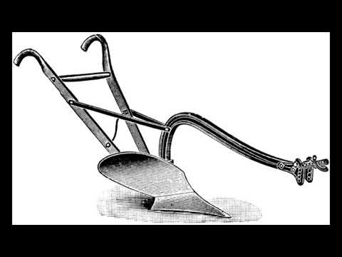Who invented the first plow?