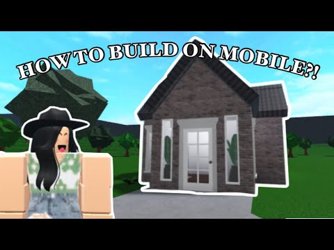 How To Build On Mobile Bloxburg Youtube