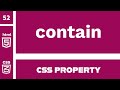CSS Property : contain explained !