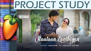 Raatan Lambiyaan - Jubin Nautiyal | FL Studio Project Study | Bollywood Music Deconstruction