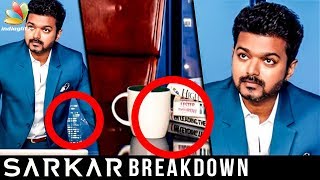 Hidden Things in SARKAR Poster | New Look Breakdown | Vijay's Thalapathy 62